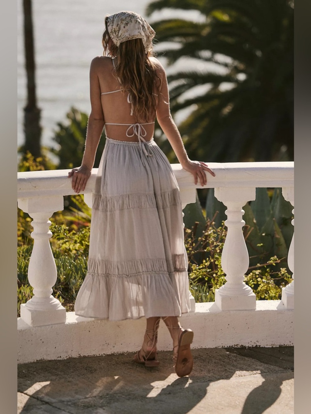 𝓯𝓹 Free People ~  Taking Sides Maxi Dress - Picture 15 of 17